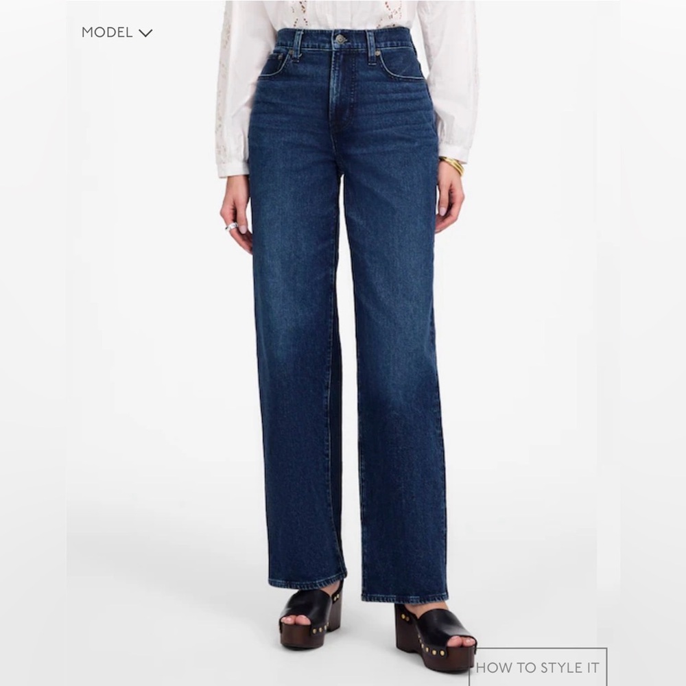 Madewell Perfect Vintage Jean Wideleg